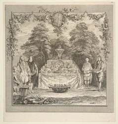 The Collation Prepared in a Garden