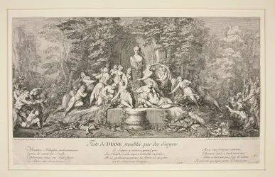 Feste de Diane, Troubled by Satyrs