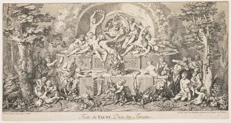 Festival of Faun, God of the Forests, c. 1740
