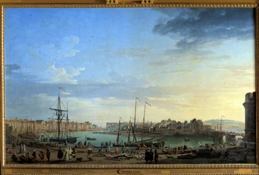 View of the Port of Dieppe