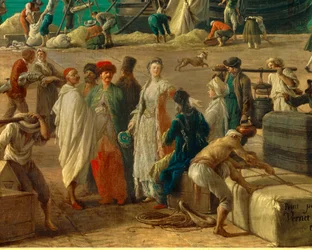 The Port of Marseille in the 18th Century (detail)