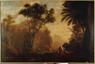 Landscape with Saint Onuphrius