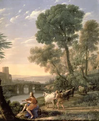 Landscape with Apollo Guarding the Herds of Admetus