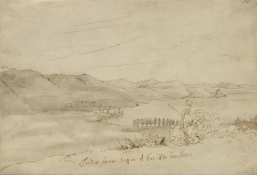 A View of Lake Bracciano