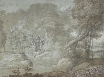 Landscape with Apollo and the Muses