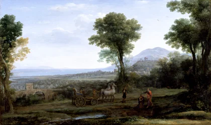Landscape with St Philip Baptising the Eunuch