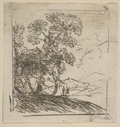 The Two Landscapes Right Tree