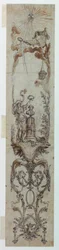 Designs for Painted Panels with Fortune and Jacques Necker, 1788–90