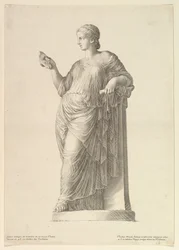 Ancient Statue of the Muse Thalia