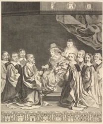 Frontispiece: Les Ordonnances royaux, ca. 1644