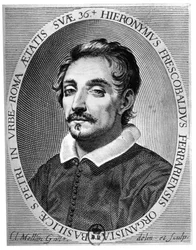 Girolamo Frescobaldi 1583-1643, musician from Ferrara