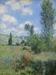 View of Vétheuil. 1880