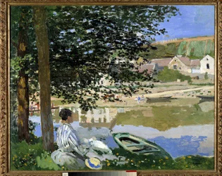 At the Edge of the Water in Bennecourt