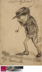 Caricature of Henri Cassinelli