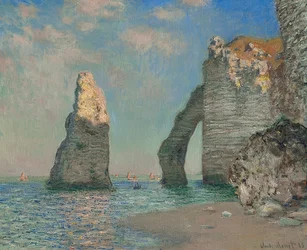 The Cliffs at Étretat, 1885