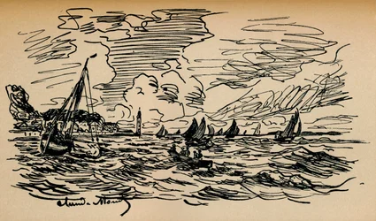 Mouth of the Seine at Honfleur