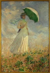 Woman with a Parasol Turned to the Right