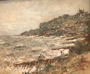 Cliff of Sainte-Adresse, Gray Weather