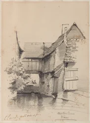 House on the Lezarde at Montivilliers, 1857