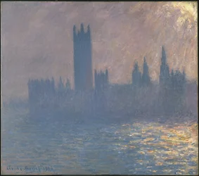 Houses of Parliament, Sunlight Effect, 1903