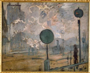 The Saint-Lazare Station Exterior (The Signal)