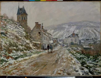 The Road to Vétheuil, Winter