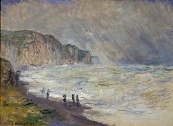 Rough Sea at Pourville