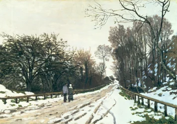 Road Toward the Farm, St. Simeon, Honfleur