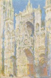 Rouen Cathedral, West Façade, Sunlight