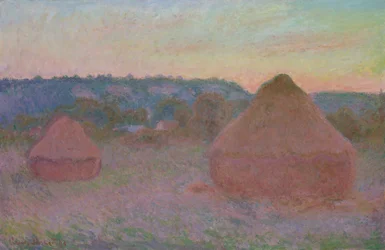 Stacks of Wheat End of Day, Autumn, 1890-91