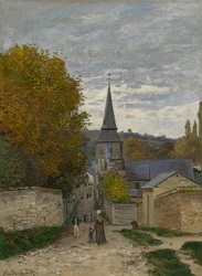 Street in Sainte-Adresse. 1867