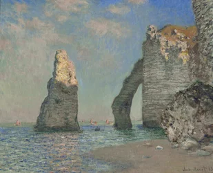 The Cliffs at Étretat, 1885