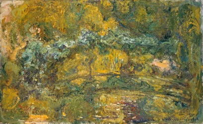 The Footbridge over the Water-Lily Pond, 1919