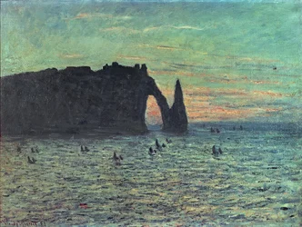 The Hollow Needle at Étretat, 1883