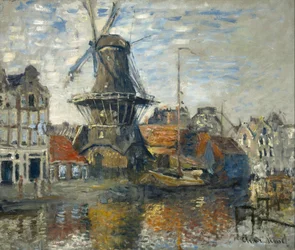 The Windmill on the Onbekende Gracht, Amsterdam