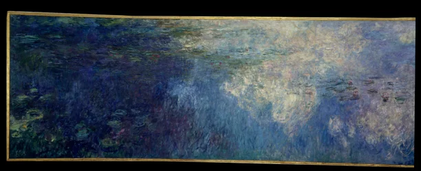 The Water Lilies; the Clouds (left part of the triptych)