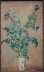 Vase with Poppies