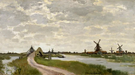 Windmills Near Zaandam
