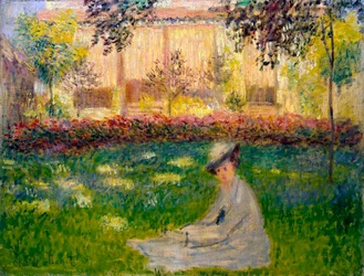 Woman in a Garden, 1876