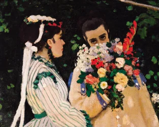 Women in the Garden (detail)