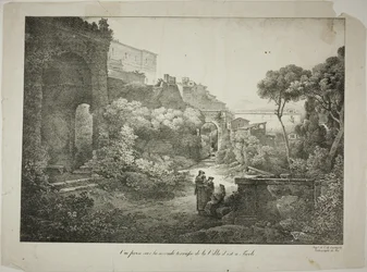 View From the Second Terrace of the Villa d