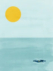 Ocean Sun Swimmer