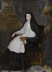 Mariana of Austria, Consort of King Philip IV of Spain, as a Widow