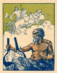 Illustration for the Iliad by Homer