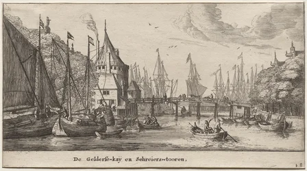 Various Ships and Views of Amsterdam, Part II: The Geldersche Quai and Schreiers Tower