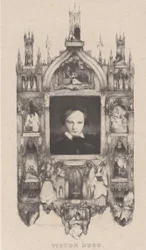 Portrait of Victor Hugo