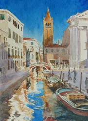 Rio Di S. Barnaba, Late Afternoon, New Year