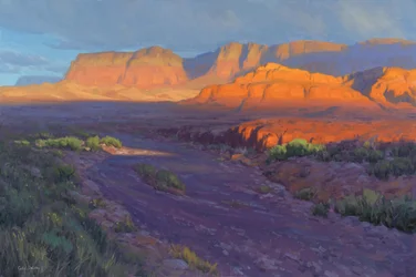 Desert Sunset Glow