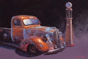 Rusted Pickup Truck
