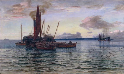 The Herring Market at Sea